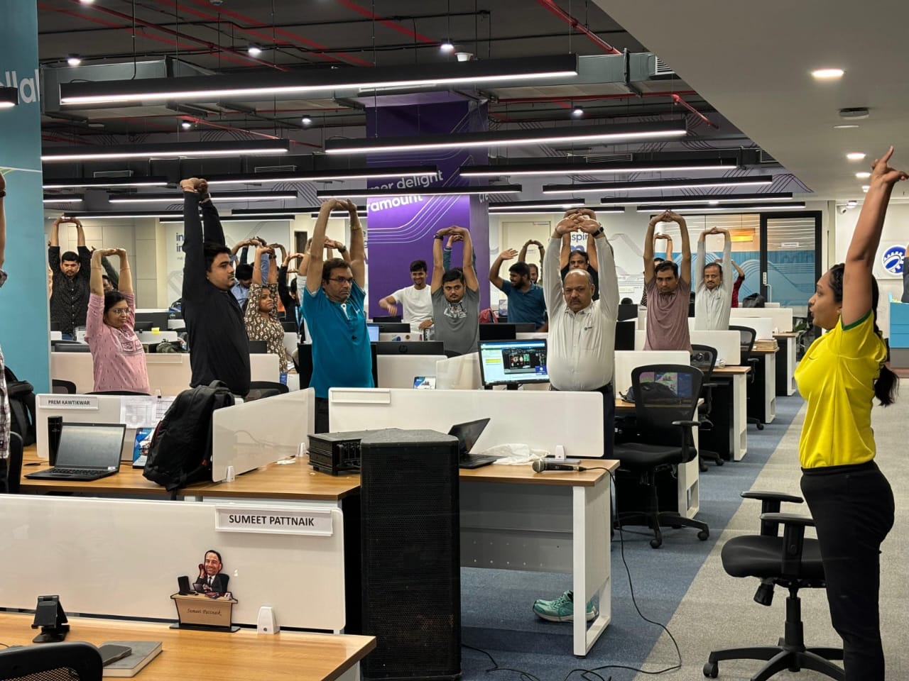 Corporate Yoga